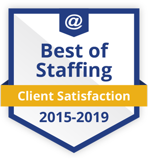 AtWork - Best of Staffing Client Satisfaction 2015-2019 Award