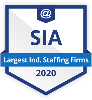AtWork - SIA Largest Industrial Staffing Firms 2020 Award